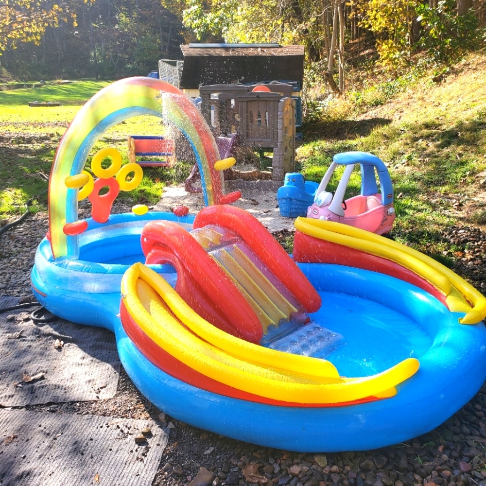 Toddler pool and activity center
